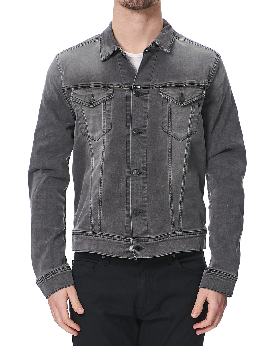 Herren | Jacken | Replay | Hyperflex Bio Denim Jacket Washed Black