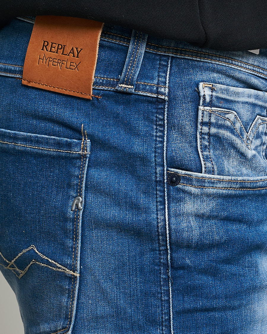 Herren | Jeans | Replay | Anbass Hyperflex X-Lite Jeans Medium Blue