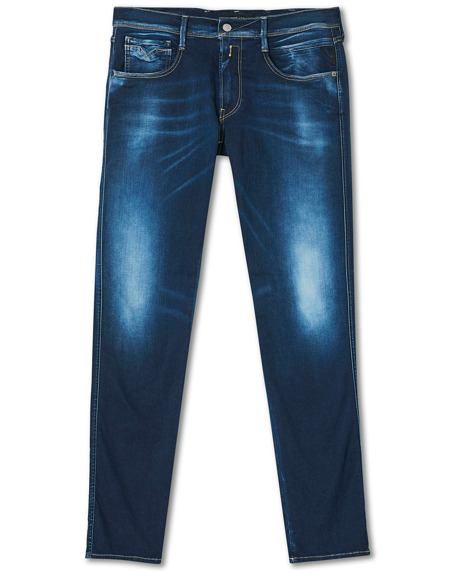Herren | Jeans | Replay | Anbass Hyperflex X-Lite Jeans Dark Blue