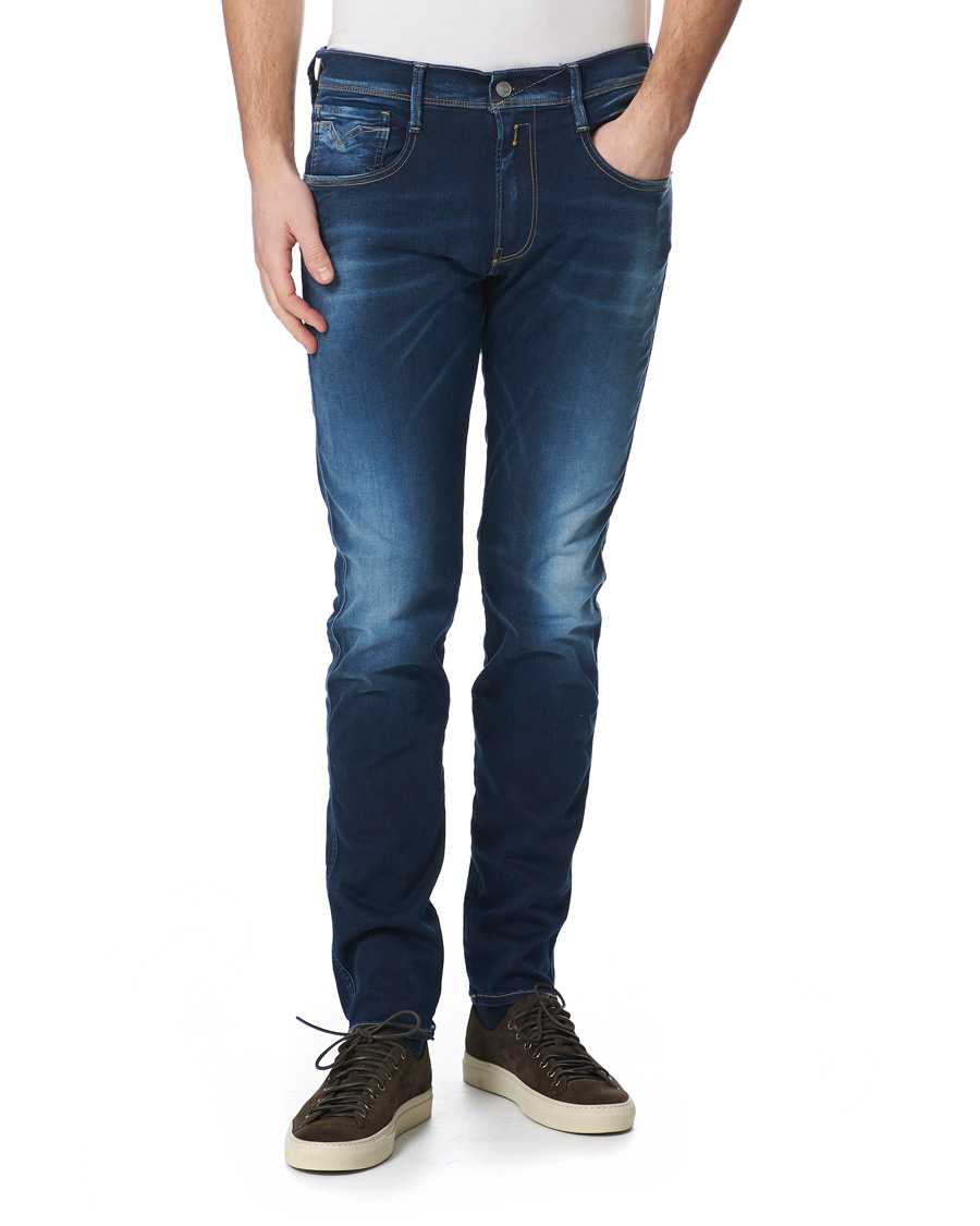 Herren | Jeans | Replay | Anbass Hyperflex X-Lite Jeans Dark Blue