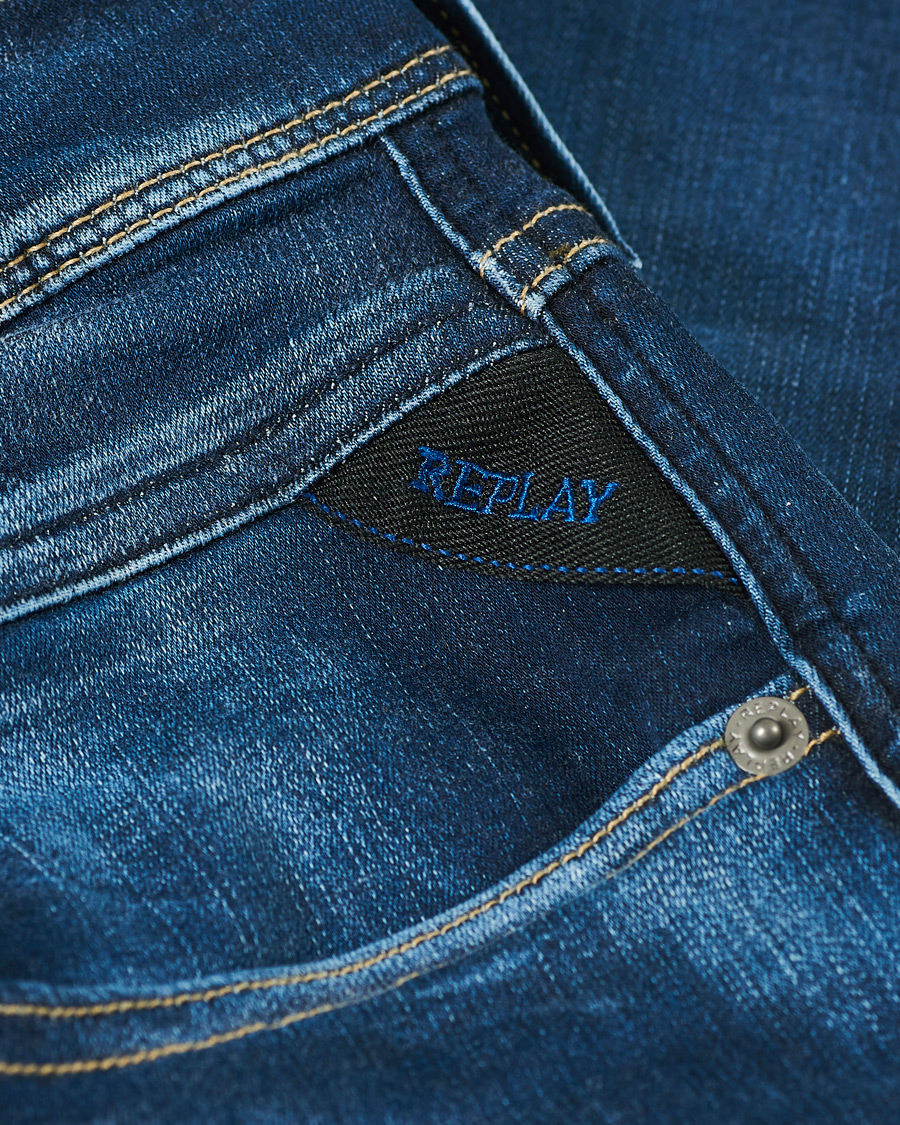 Herren | Jeans | Replay | Anbass Hyperflex X-Lite Jeans Dark Blue