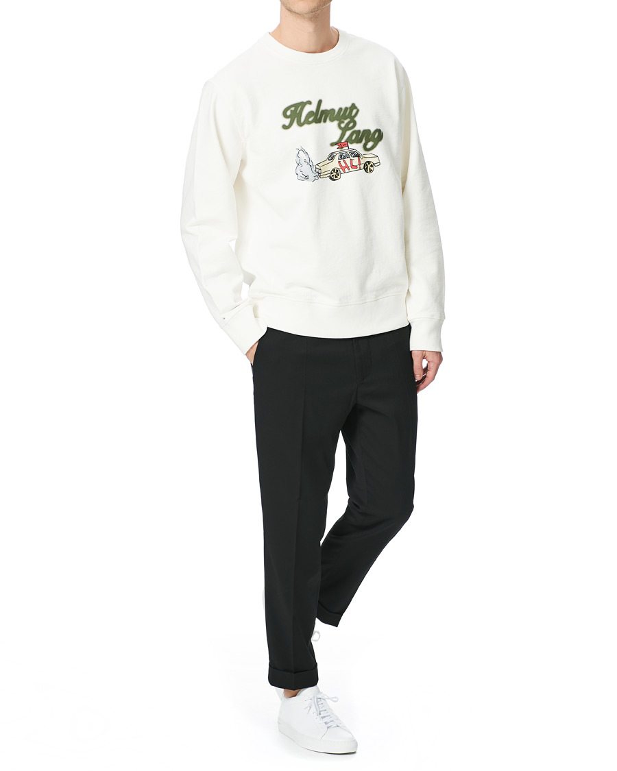 Herren | Pullover | Helmut Lang | Taxi Crew Neck Ecru