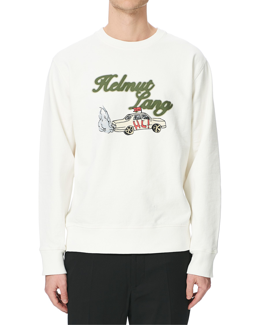 Herren | Pullover | Helmut Lang | Taxi Crew Neck Ecru