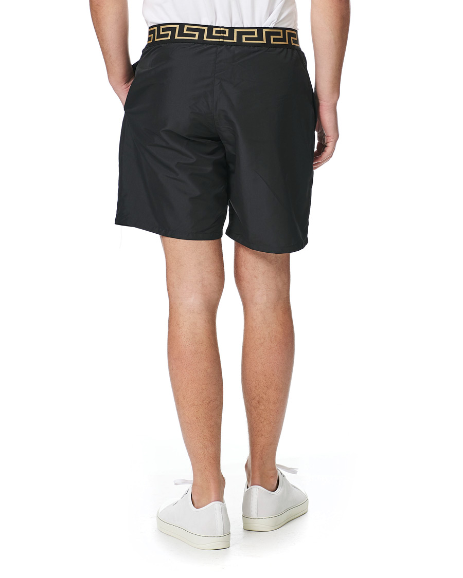 Herren | Badehosen | Versace | Greca Border Swim Trunks Black