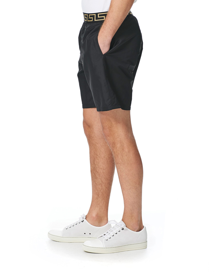 Herren | Badehosen | Versace | Greca Border Swim Trunks Black