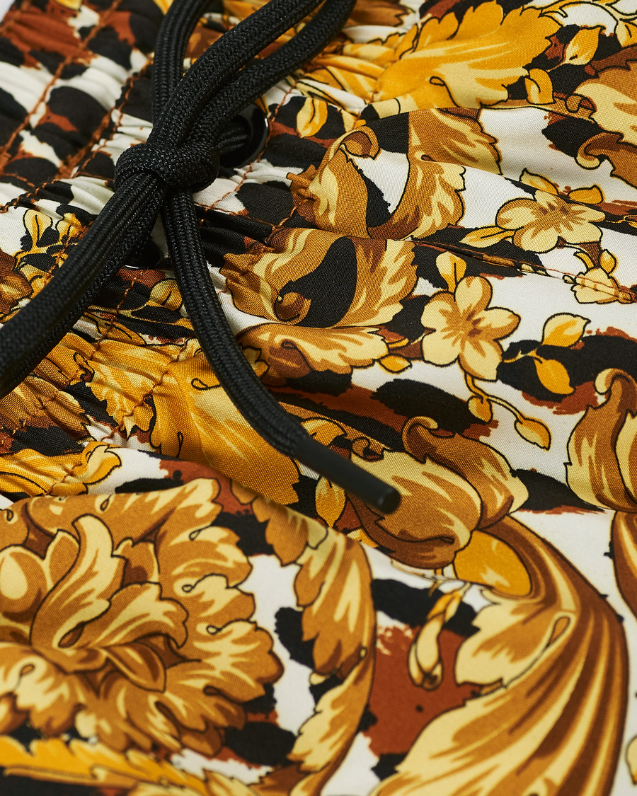 Herren | Badehosen | Versace | Wild Barocco Swim Trunks Black/Gold