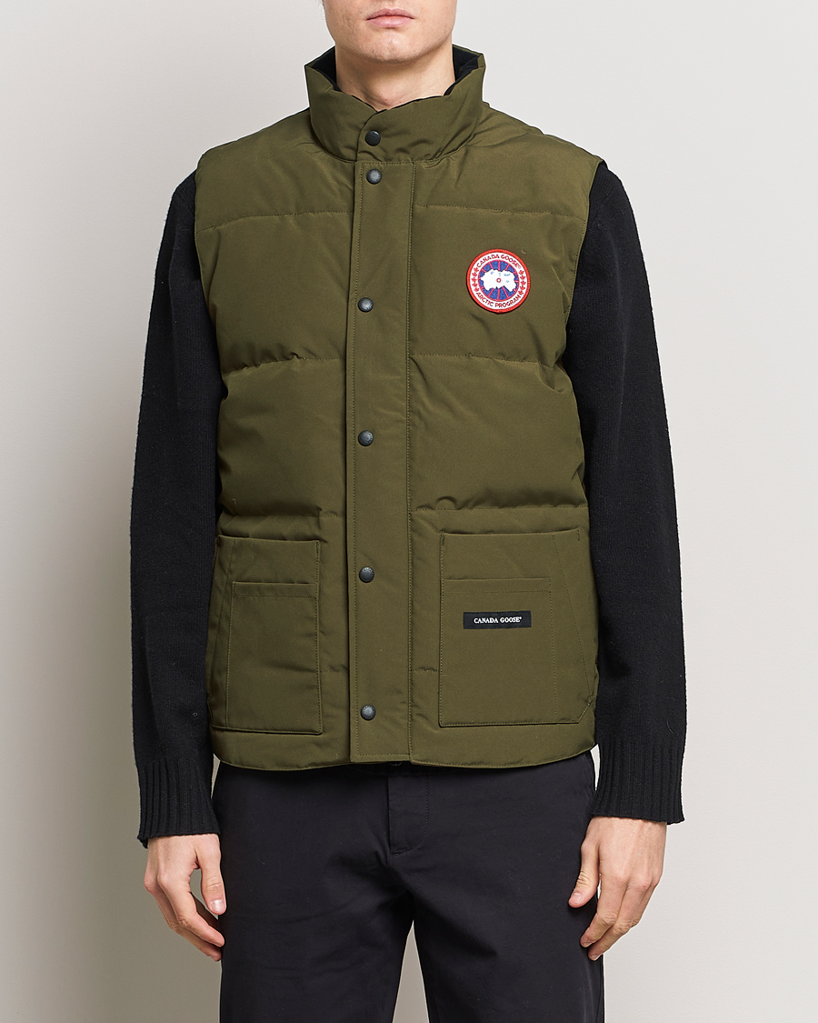 Herren |  | Canada Goose | Freestyle Crew Vest Military