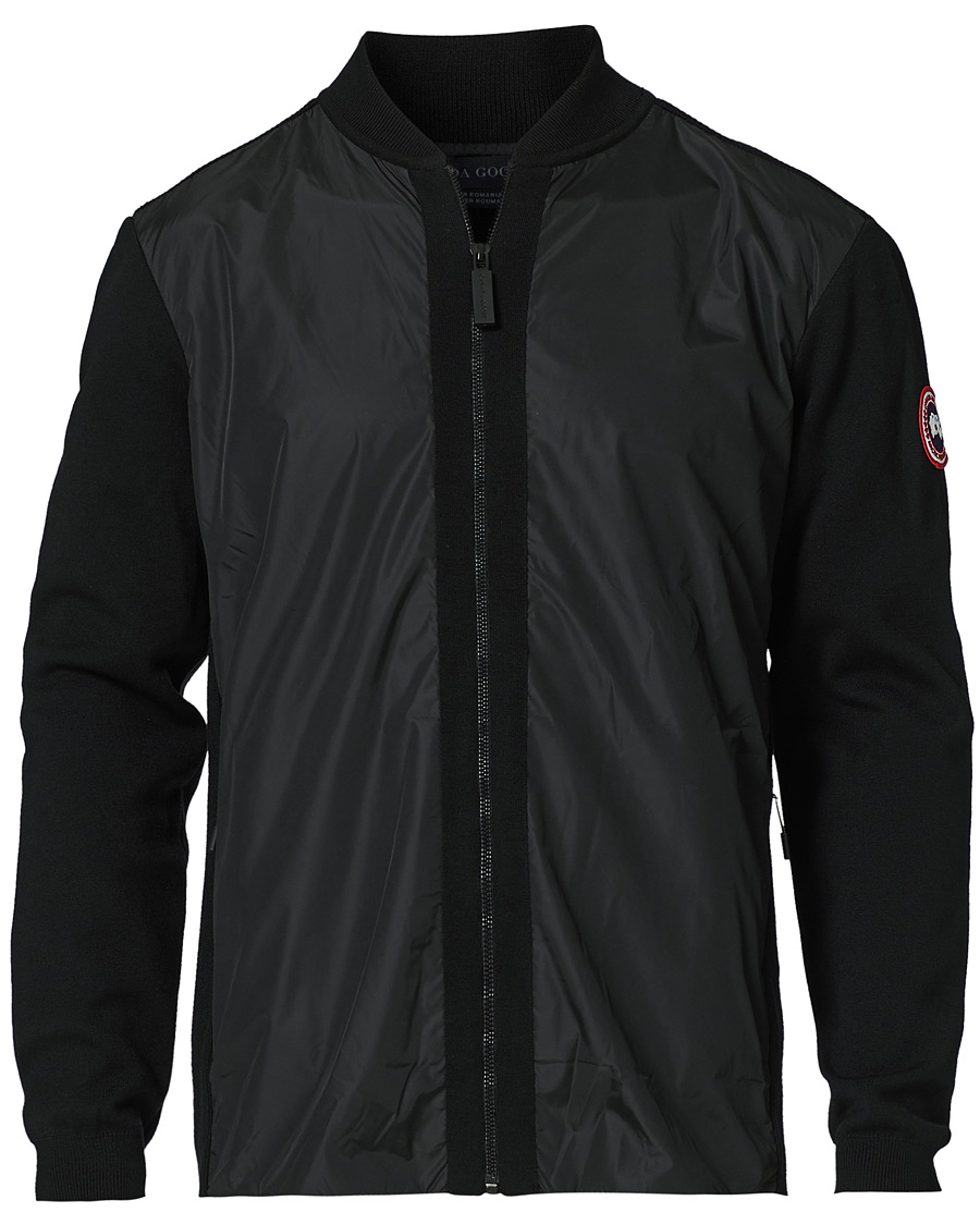 Herren | Pullover | Canada Goose | Windbridge Full Zip Sweater Black