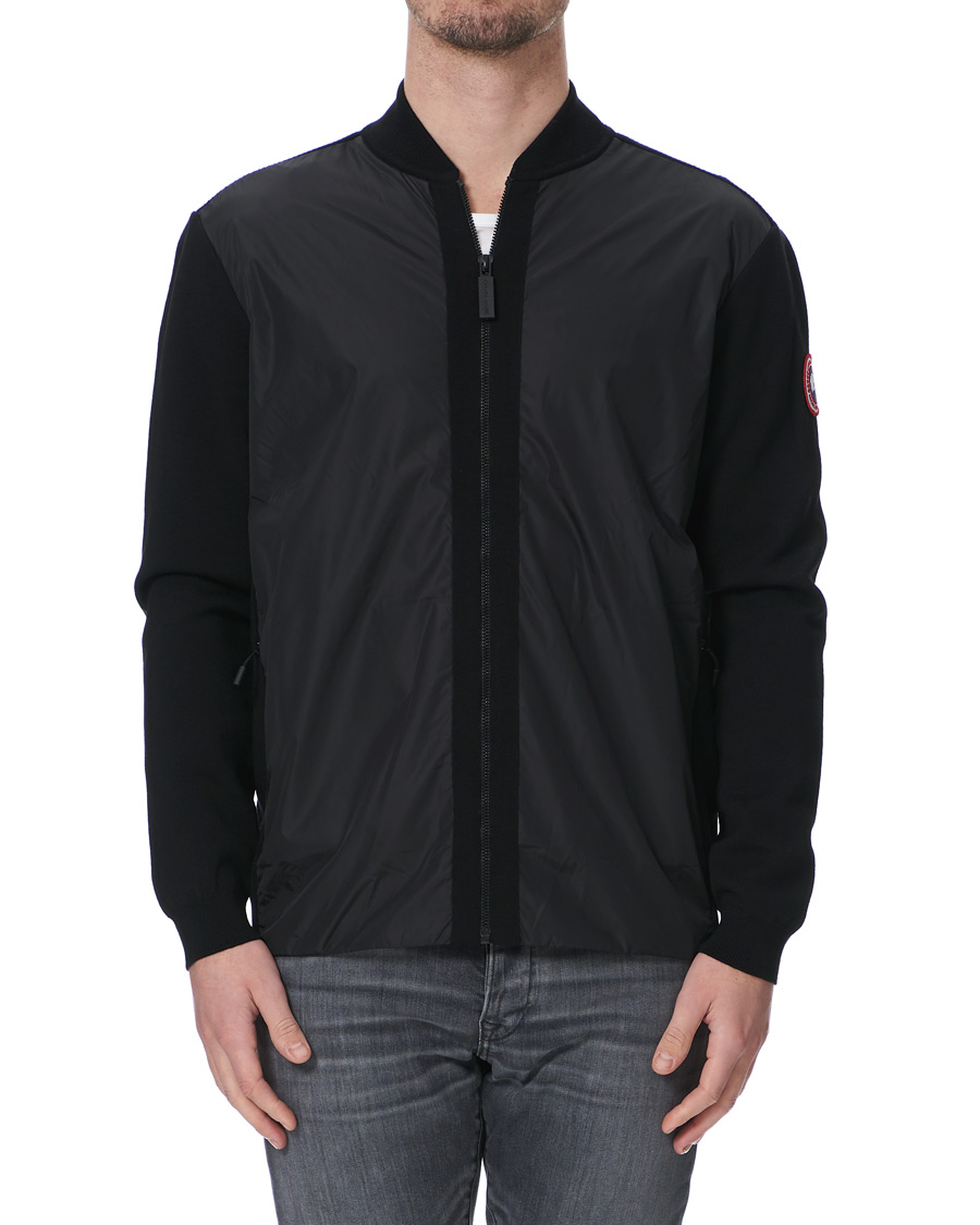 Herren | Pullover | Canada Goose | Windbridge Full Zip Sweater Black