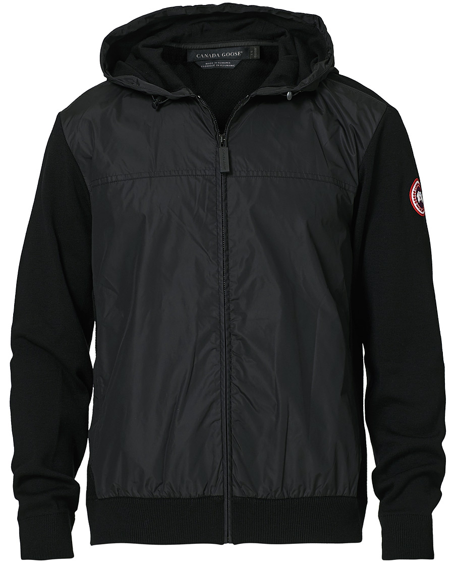 Herren | Pullover | Canada Goose | Windbridge Full Zip Hoodie Black
