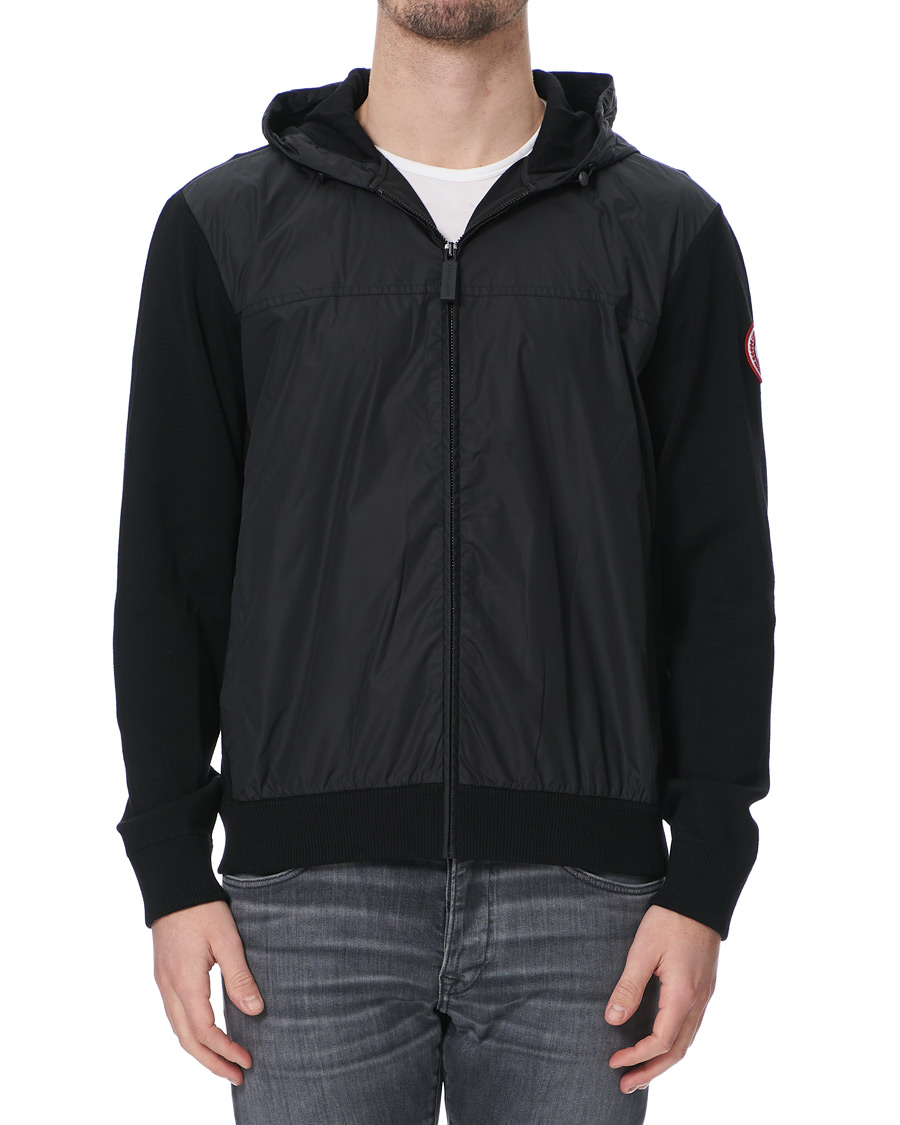 Herren | Pullover | Canada Goose | Windbridge Full Zip Hoodie Black