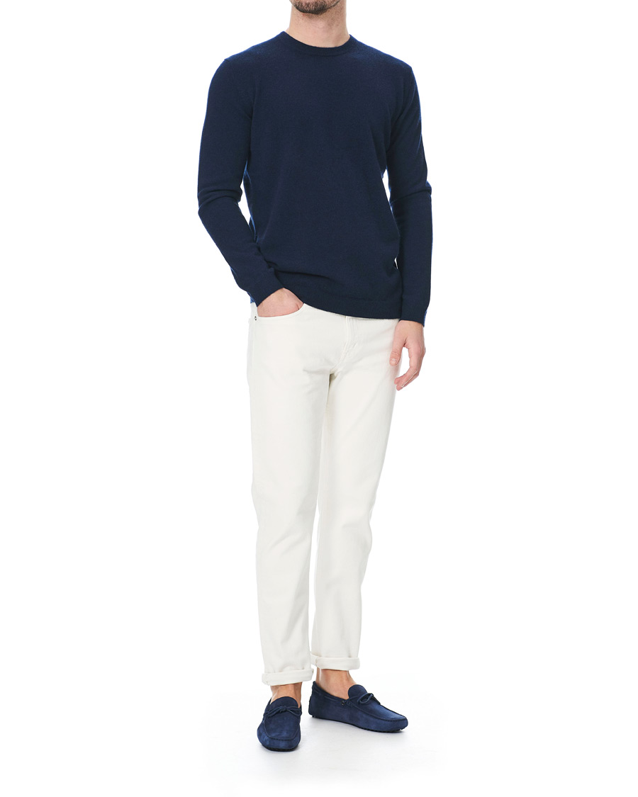 Herren | Tod's Laccetto Gommino Carshoe Navy Suede | Tod's | Laccetto Gommino Carshoe Navy Suede