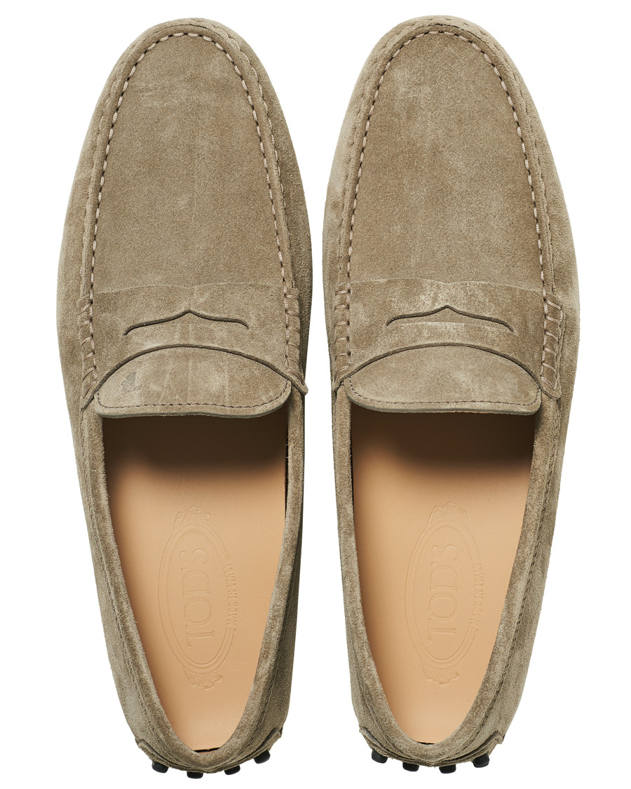 Herren | Tod's City Gommino Grey Suede | Tod's | City Gommino Grey Suede