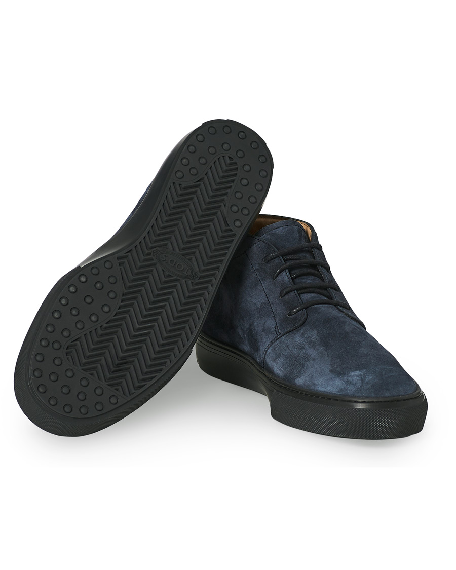 Herren | Tod's Casetta Chukka Boots Navy Suede | Tod's | Casetta Chukka Boots Navy Suede