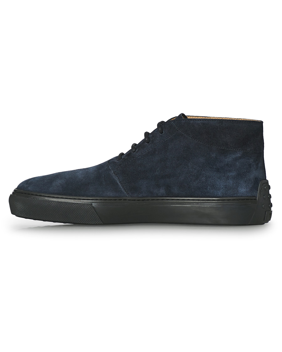Herren | Tod's Casetta Chukka Boots Navy Suede | Tod's | Casetta Chukka Boots Navy Suede