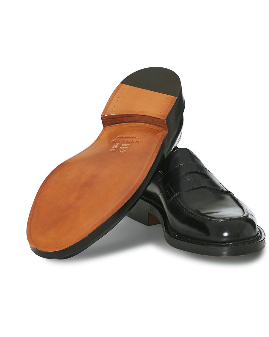 Herren | John Lobb Lopez New Standard Penny Loafer Black Calf | John Lobb | Lopez New Standard Penny Loafer Black Calf