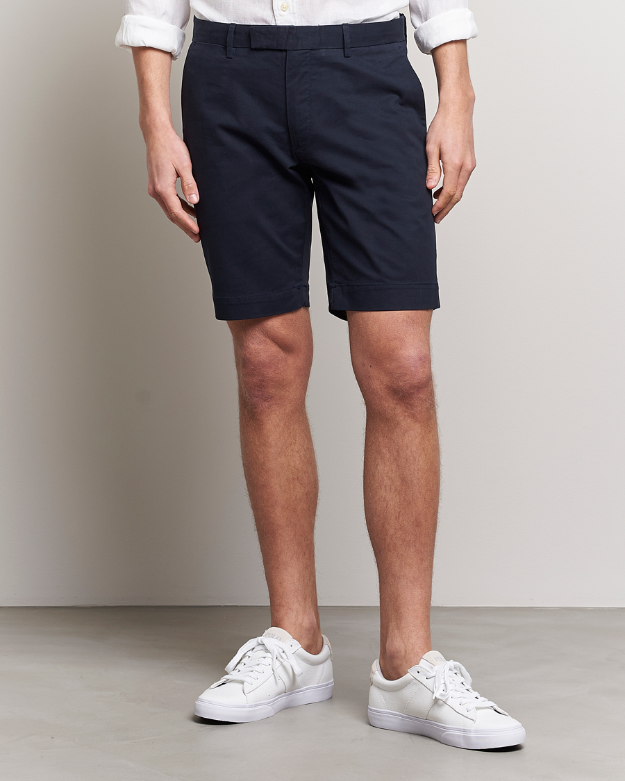 Herren | World of Ralph Lauren | Polo Ralph Lauren | Tailored Slim Fit Shorts Aviator Navy