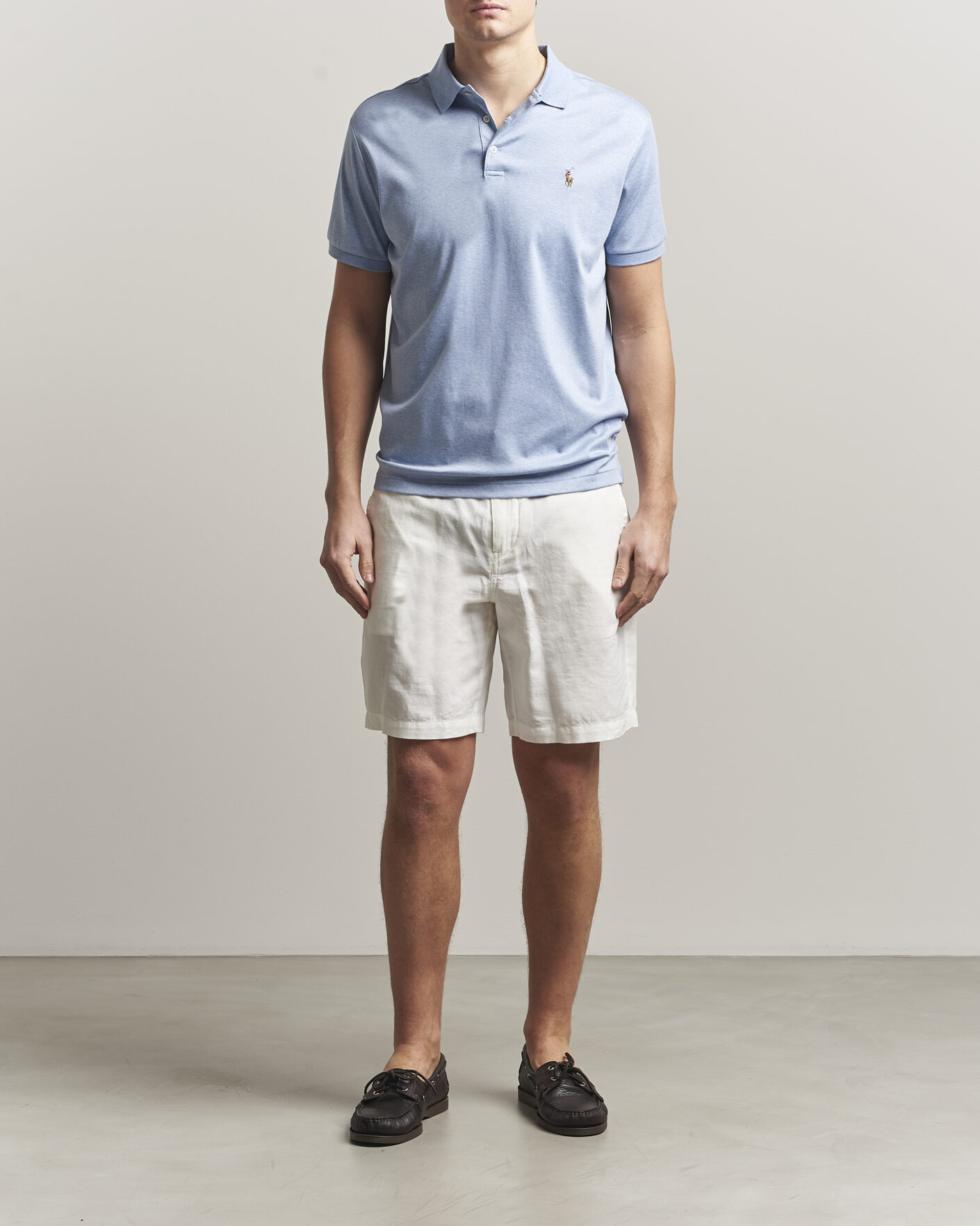 Herren | Poloshirts | Polo Ralph Lauren | Luxury Pima Cotton Polo Jamaica Heather