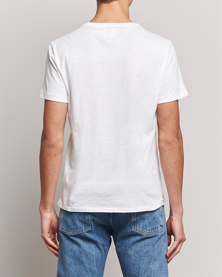 Herren | T-Shirts | Polo Ralph Lauren | Washed Crew Neck Pocket Tee White