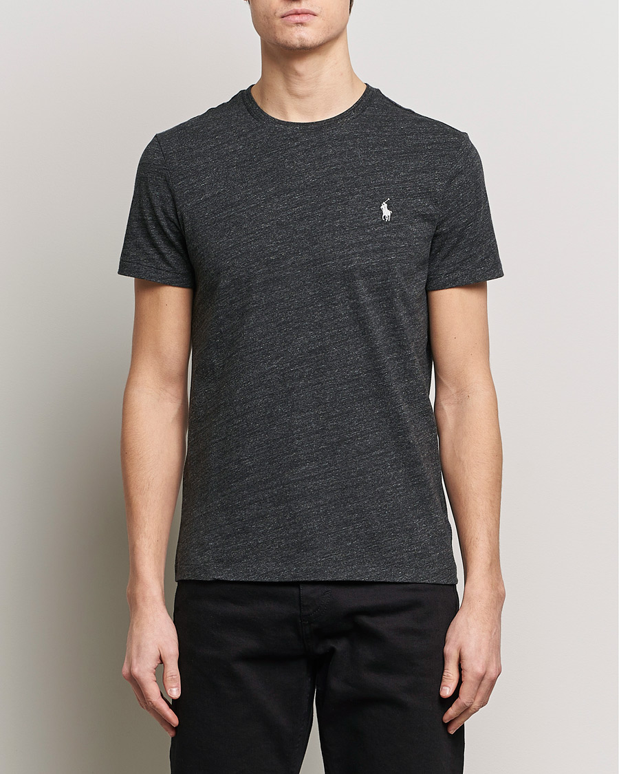 Polo Ralph Lauren Crew Neck T Shirt Black Marl Heather
