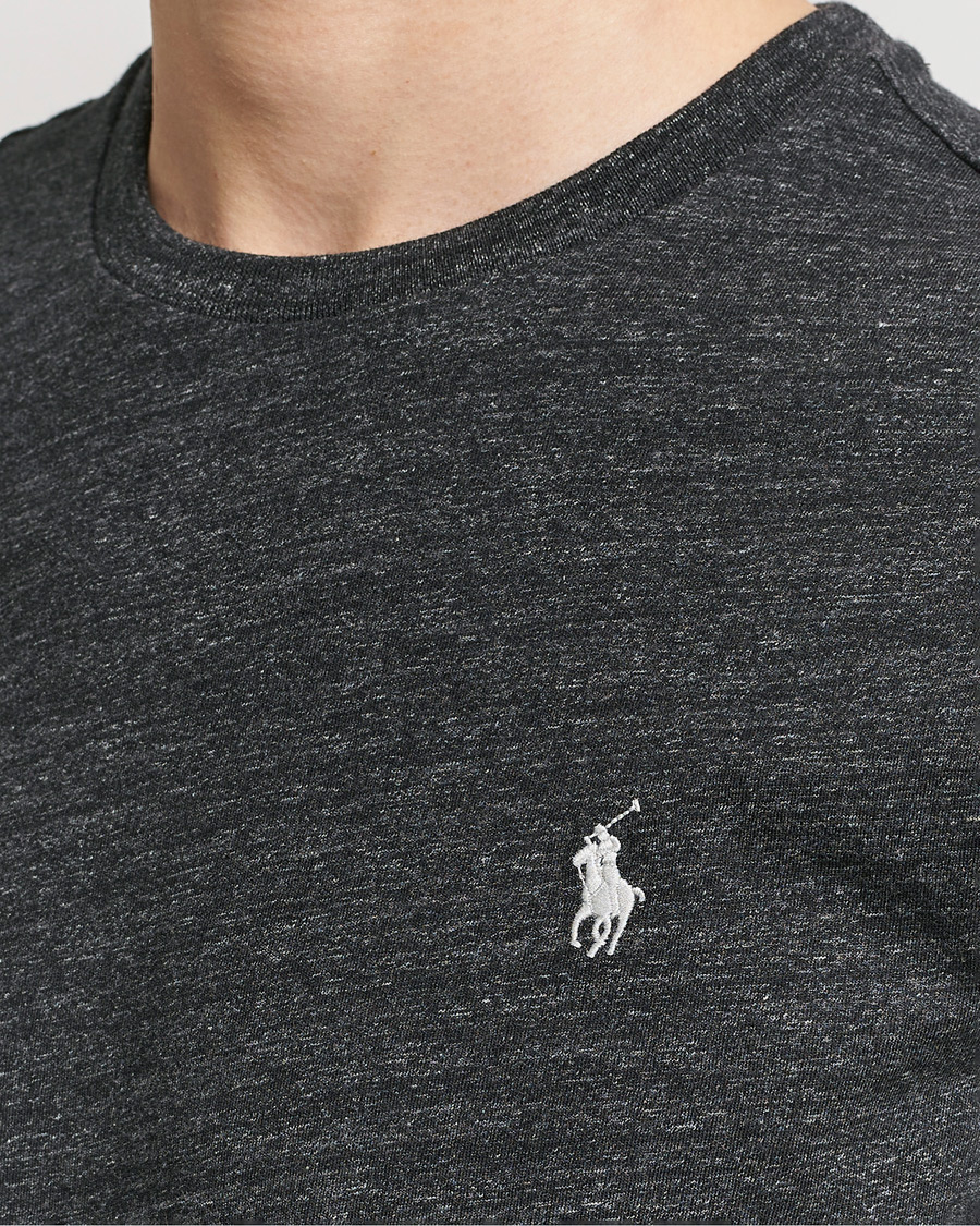 Herren | T-Shirts | Polo Ralph Lauren | Crew Neck T-Shirt Black Marl Heather
