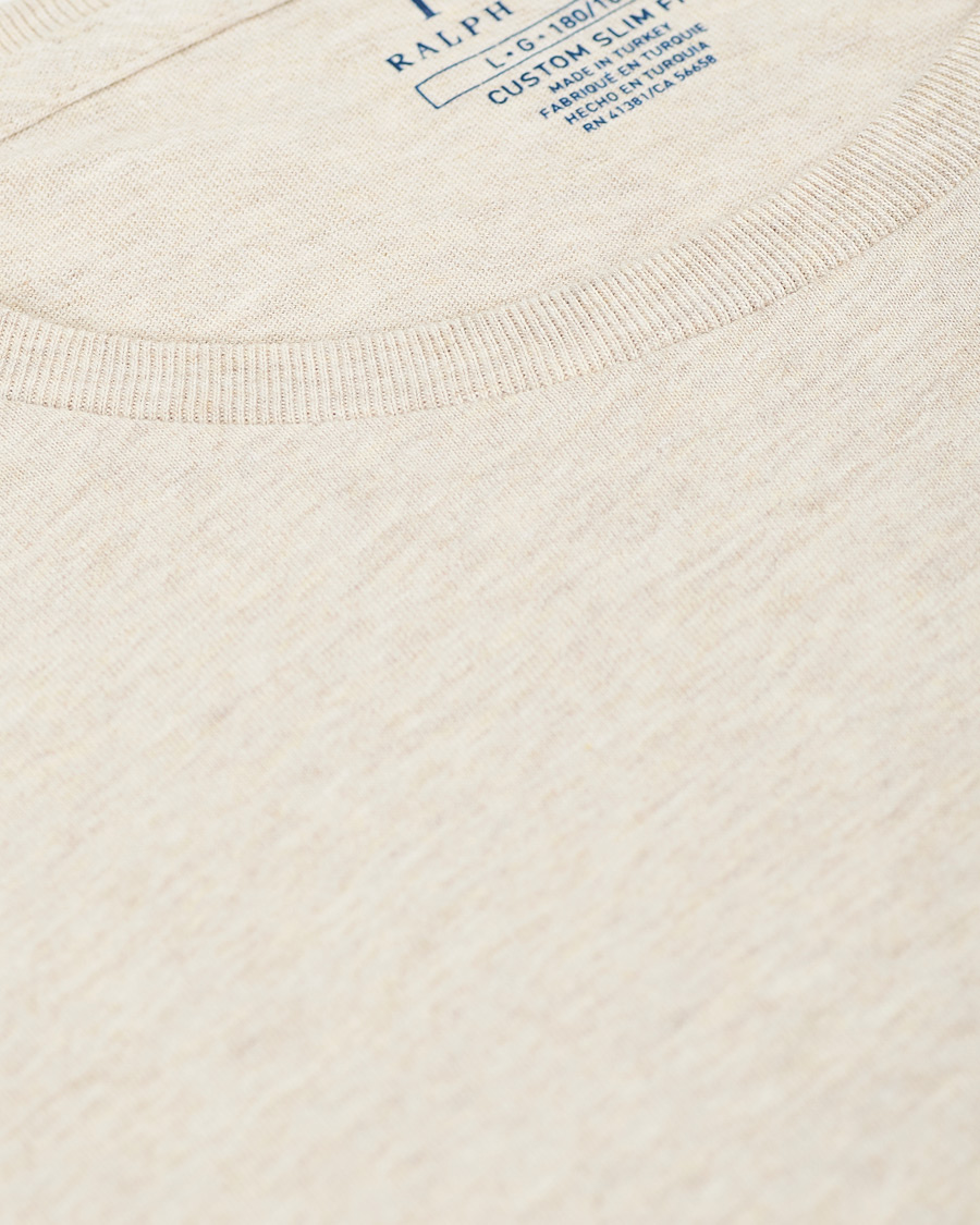 Herren | T-Shirts | Polo Ralph Lauren | Custom Slim Fit Polo Expedition Dune Heather