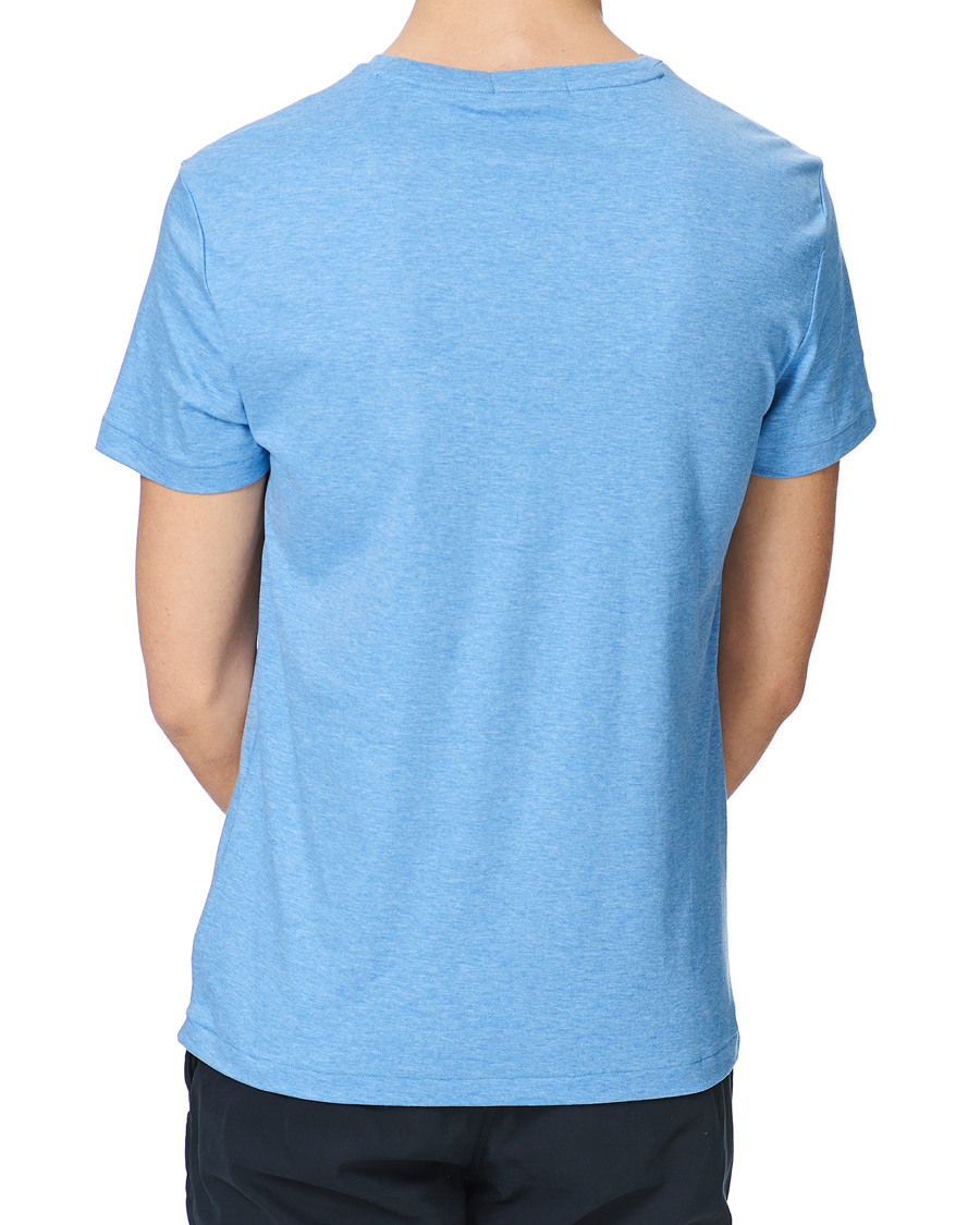 Herren | T-Shirts | Polo Ralph Lauren | Luxury Pima Cotton Crew Neck Tee Soft Royal Heather