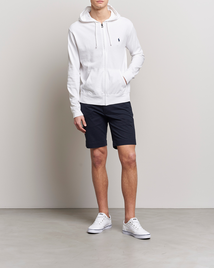 Herren | Pullover | Polo Ralph Lauren | Spa Terry Full Zip Hoodie White