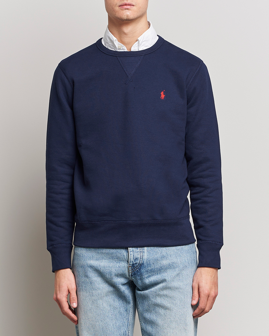 Herren | Pullover | Polo Ralph Lauren | Crew Neck Sweatshirt Cruise Navy