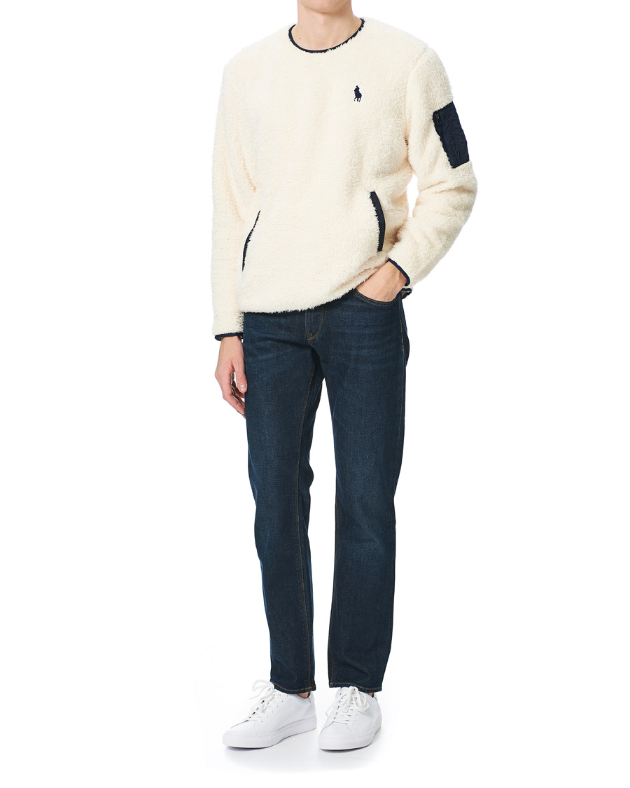 Herren | Pullover | Polo Ralph Lauren | Curly Sherpa Sweater Winter Cream