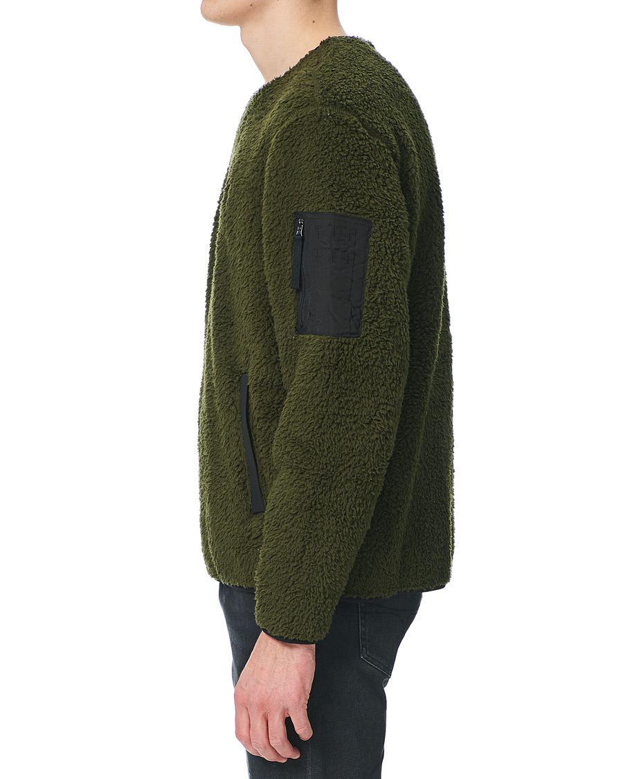 Herren | Pullover | Polo Ralph Lauren | Curly Sherpa Sweater Company Olive