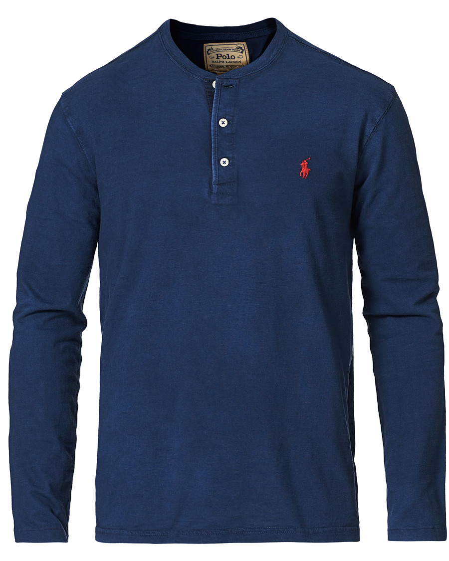 Herren | Pullover | Polo Ralph Lauren | Slub Jersey Henley Cruise Navy
