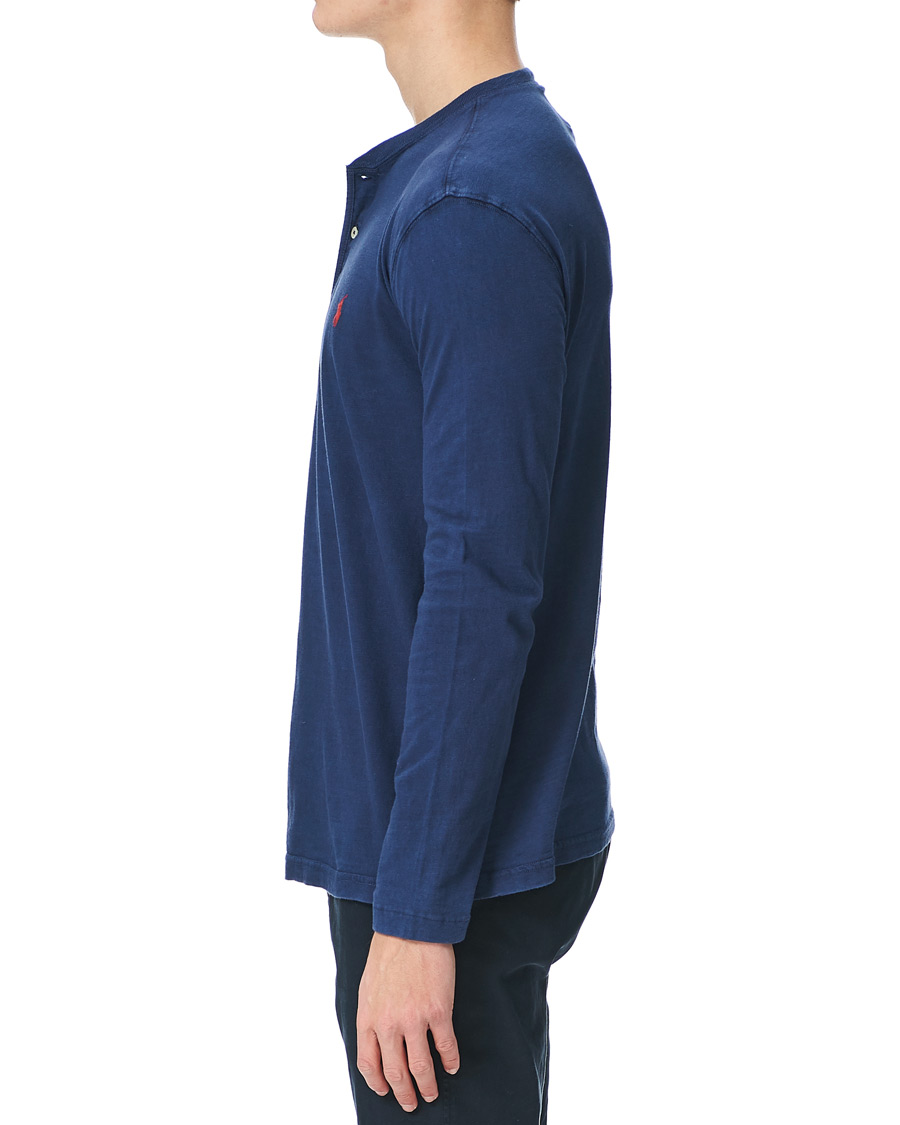 Herren | Pullover | Polo Ralph Lauren | Slub Jersey Henley Cruise Navy