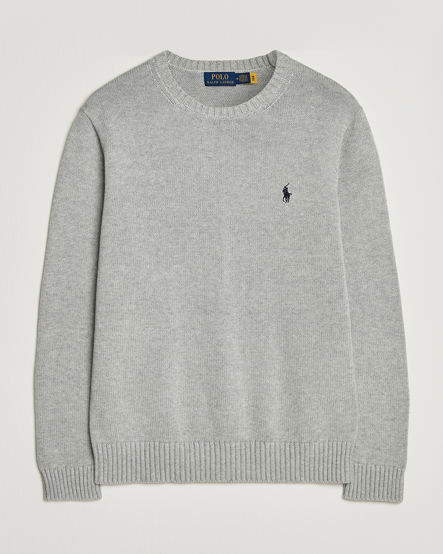 Herren | Pullover | Polo Ralph Lauren | Cotton Crew Neck Sweater Andover Heather
