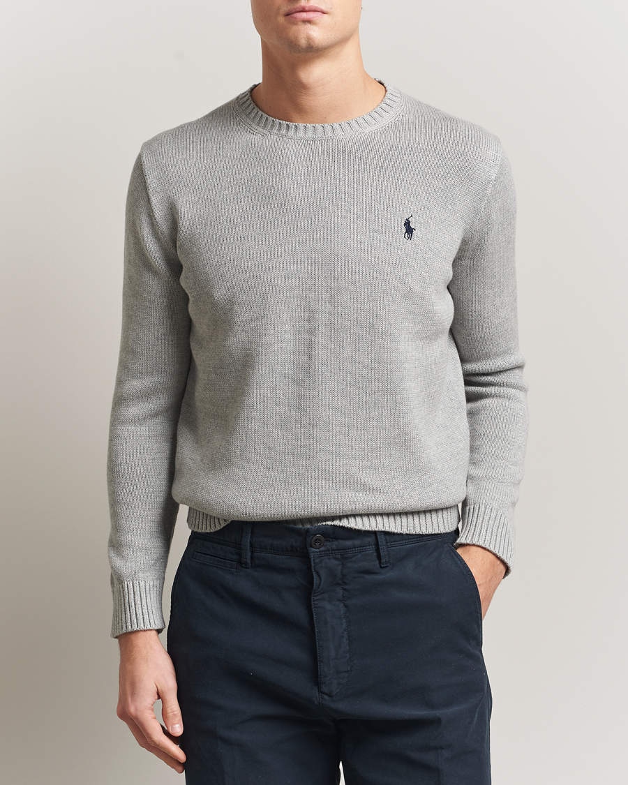 Herren | Pullover | Polo Ralph Lauren | Cotton Crew Neck Sweater Andover Heather