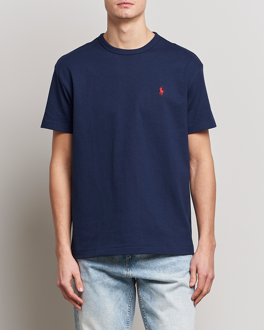 Herren | 30% sale | Polo Ralph Lauren | Heavyweight Crew Neck T-Shirt Newport Navy