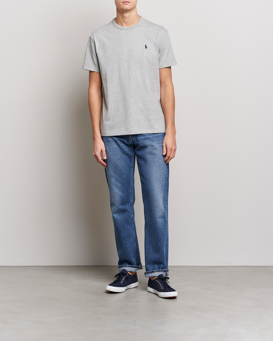Herren | T-Shirts | Polo Ralph Lauren | Heavyweight Crew Neck T-Shirt Andover Heather