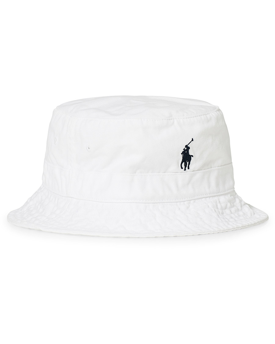 Herren | Polo Ralph Lauren Bucket Hat White | Polo Ralph Lauren | Bucket Hat White