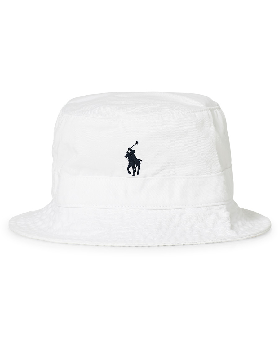 Herren | Polo Ralph Lauren Bucket Hat White | Polo Ralph Lauren | Bucket Hat White