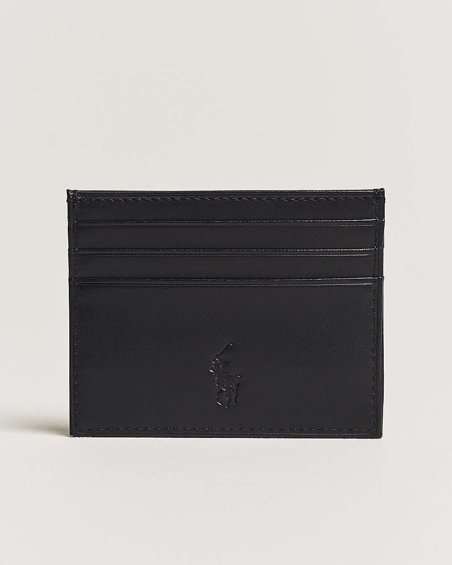 Herren | Geldbörsen | Polo Ralph Lauren | Smooth Leather Credit Card Case Black