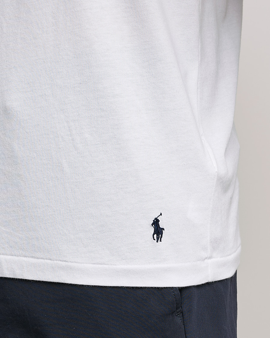 Herren | T-Shirts | Polo Ralph Lauren | 3-Pack Crew Neck T-Shirt Navy/Charcoal Heather/White