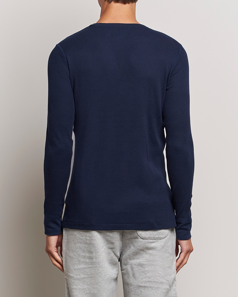Herren |  | Polo Ralph Lauren | Waffle Long Sleeve Crew Neck Cruise Navy