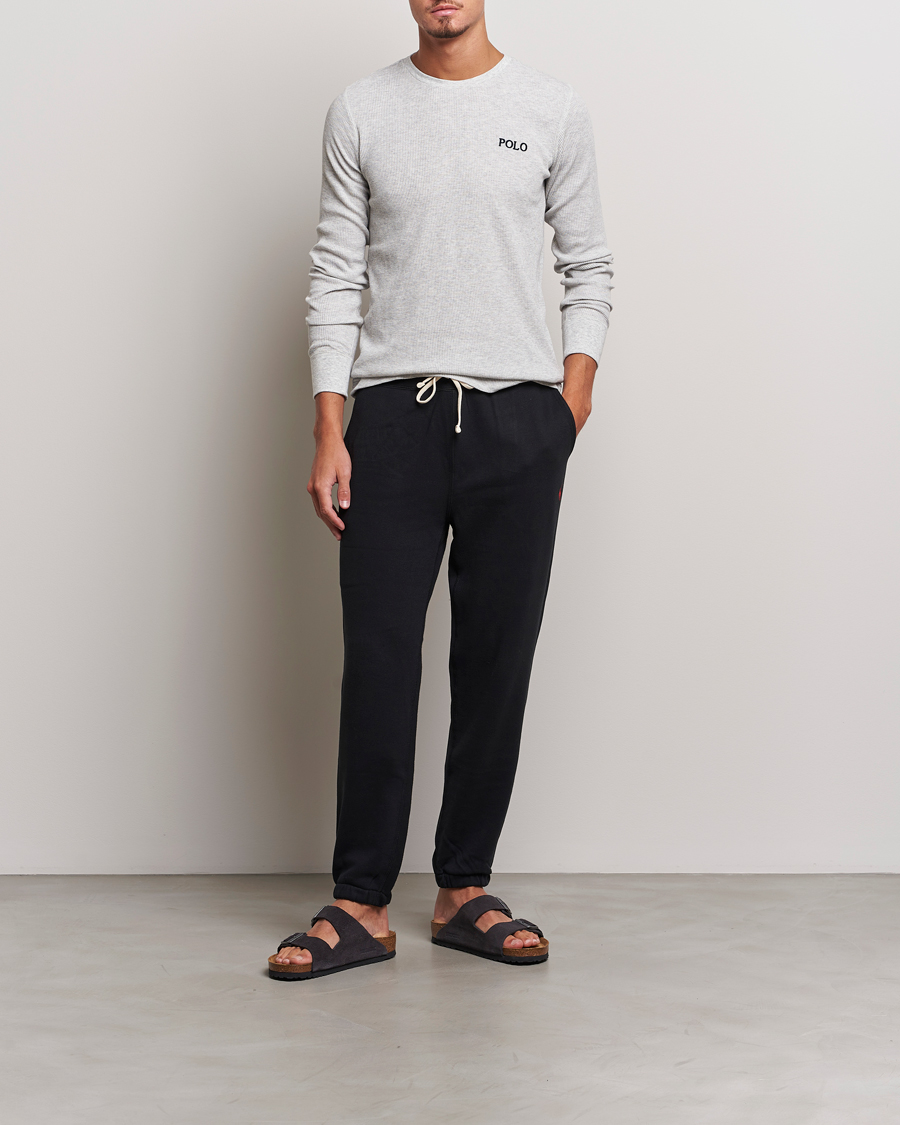 Herren | T-Shirts | Polo Ralph Lauren | Waffle Long Sleeve Crew Neck English Heather