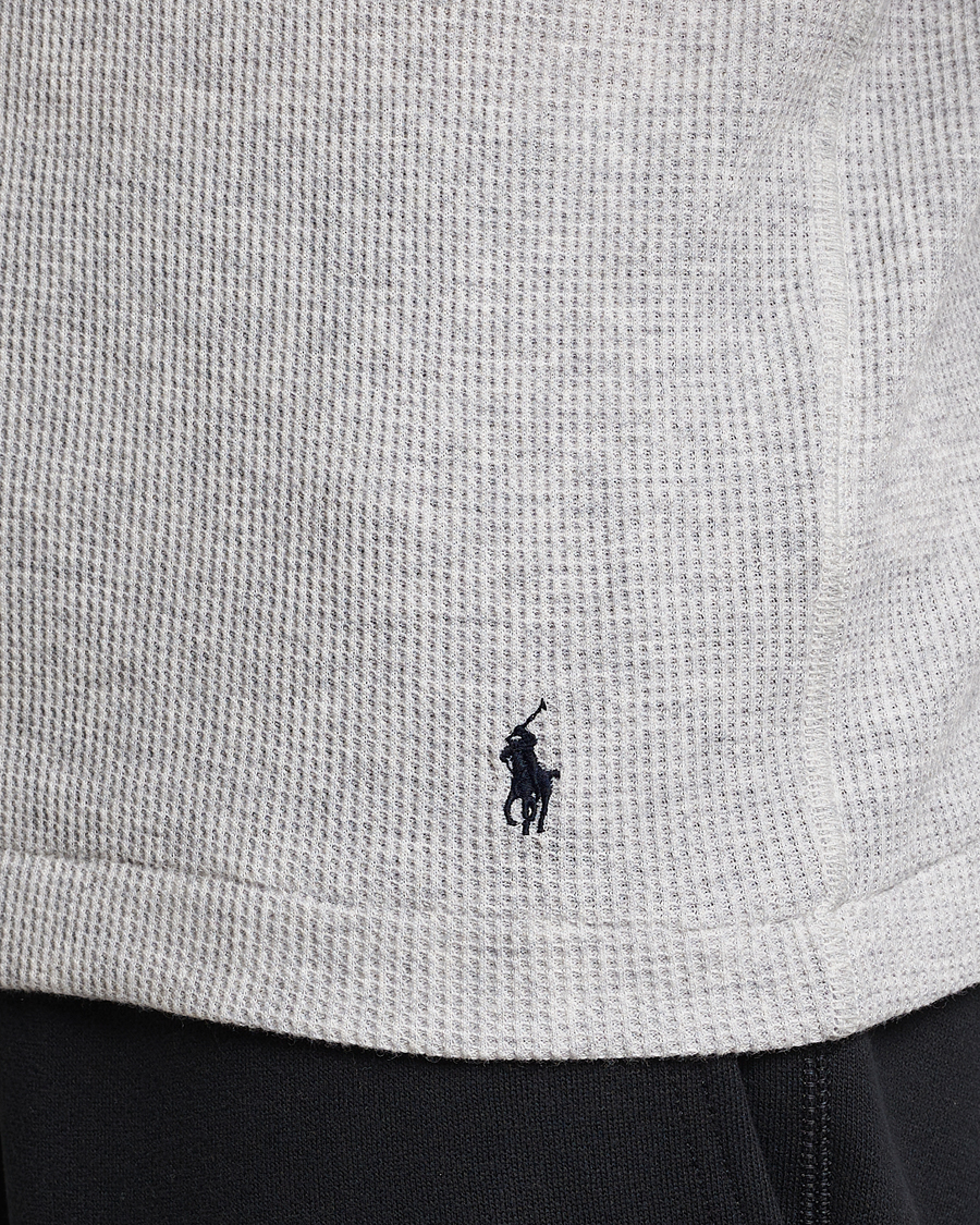 Herren | T-Shirts | Polo Ralph Lauren | Waffle Long Sleeve Crew Neck English Heather
