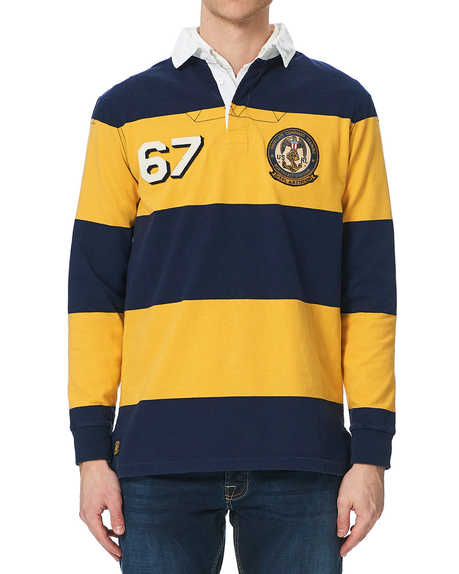 Herren | Pullover | Polo Ralph Lauren | Rugger Navy/Yellow