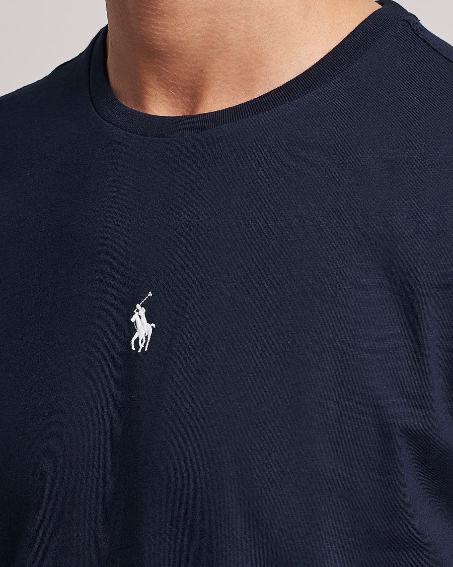 Herren | T-Shirts | Polo Ralph Lauren | Chest Crew Neck Tee Aviator Navy