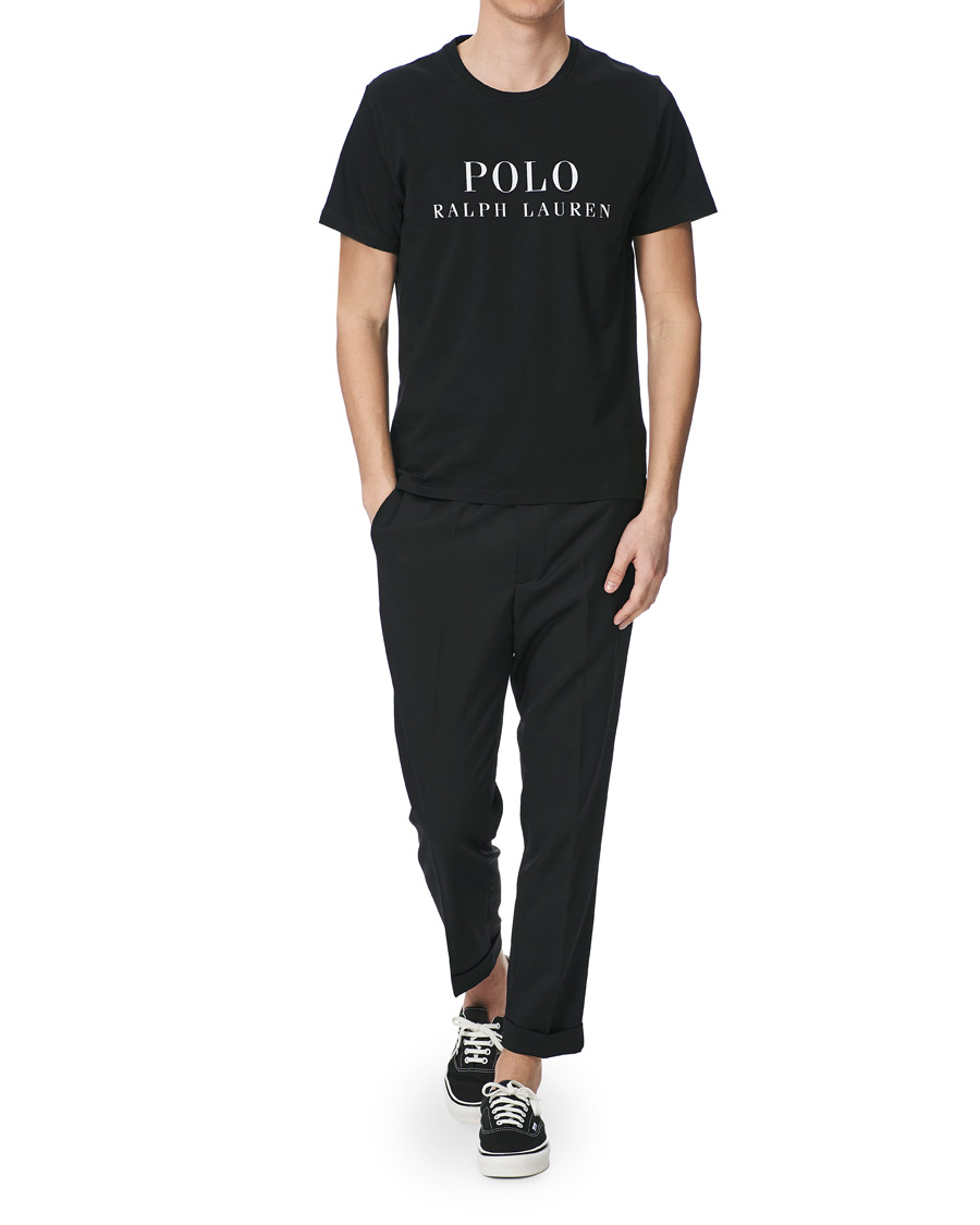 Herren | T-Shirts | Polo Ralph Lauren | Logo Crew Neck Tee Black