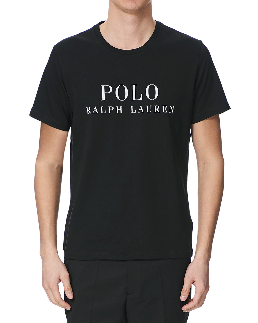 Herren | T-Shirts | Polo Ralph Lauren | Logo Crew Neck Tee Black