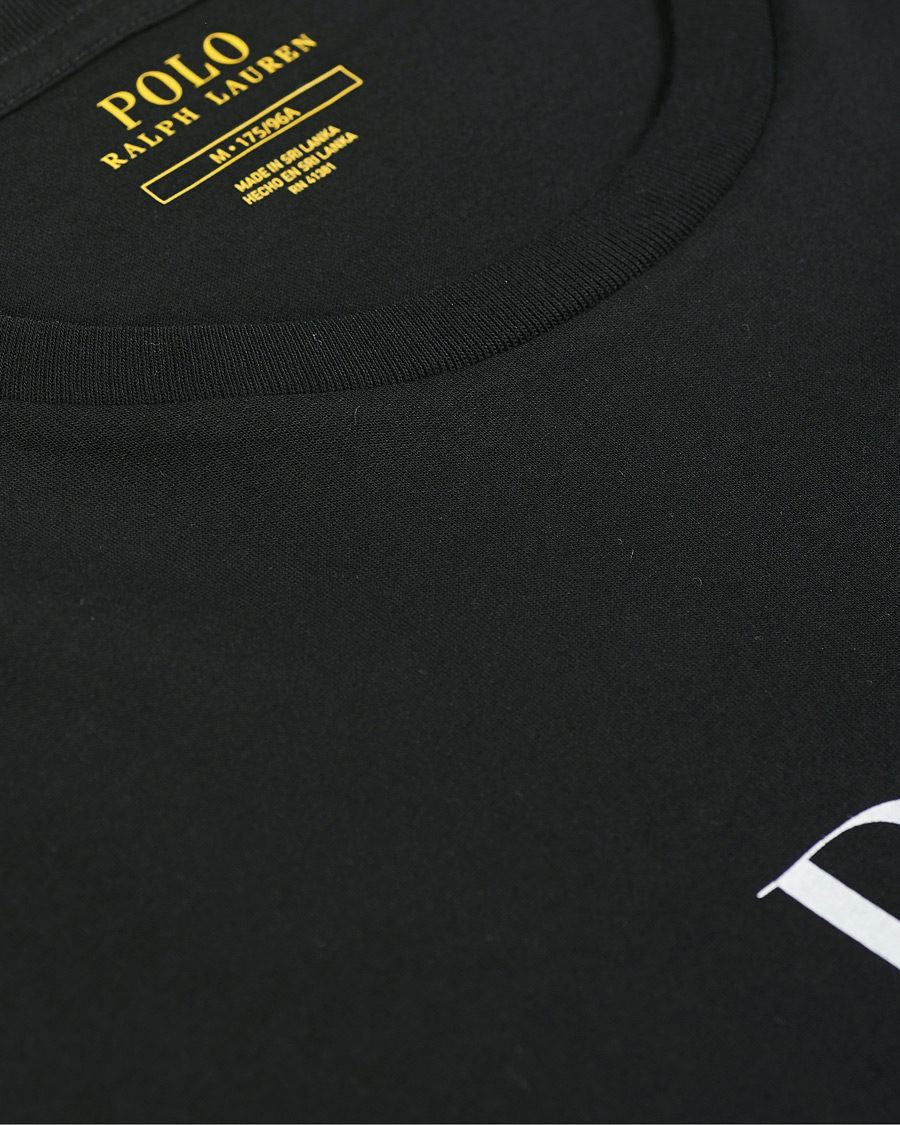 Herren | T-Shirts | Polo Ralph Lauren | Logo Crew Neck Tee Black