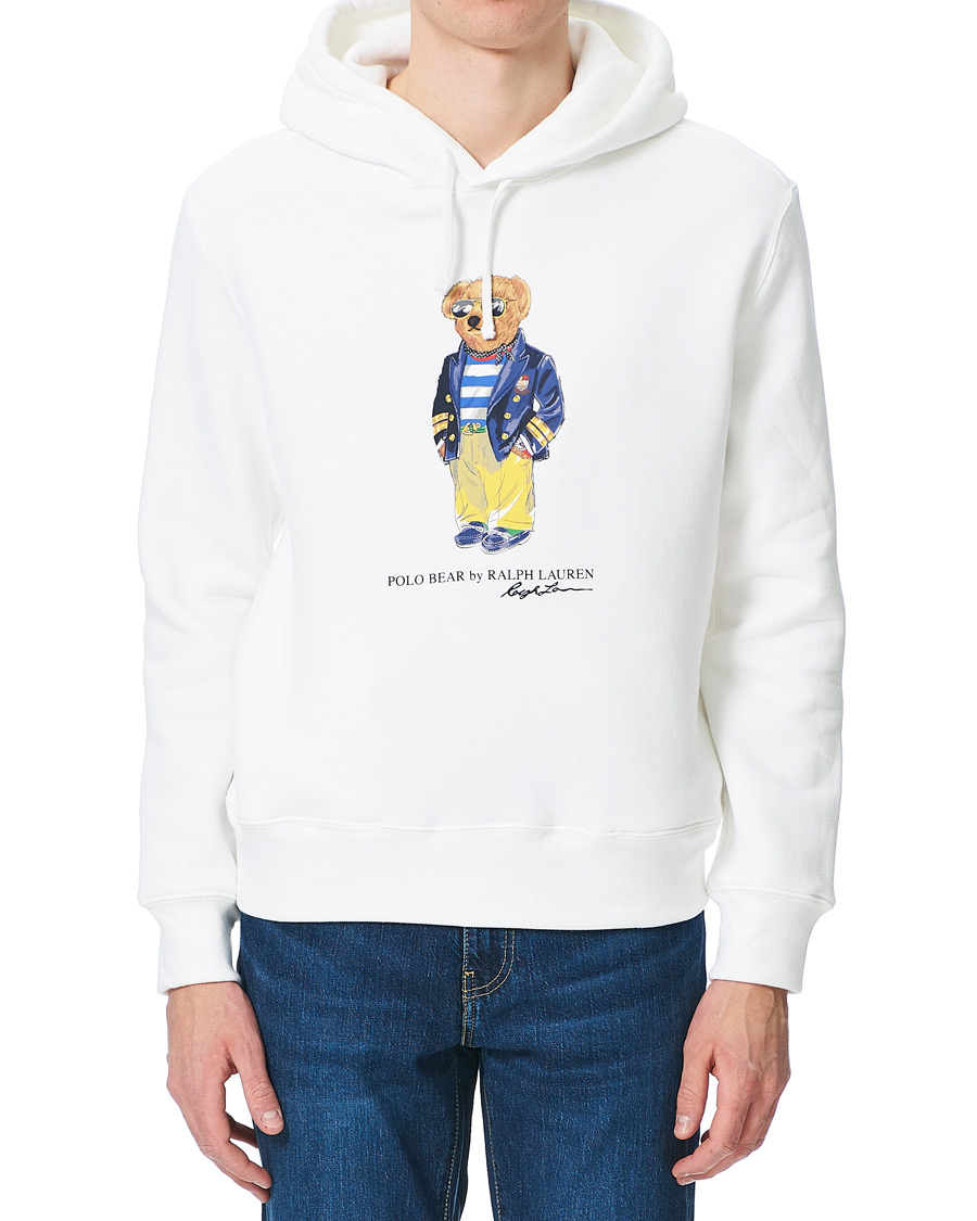 Herren | Pullover | Polo Ralph Lauren | Bear Hoodie White